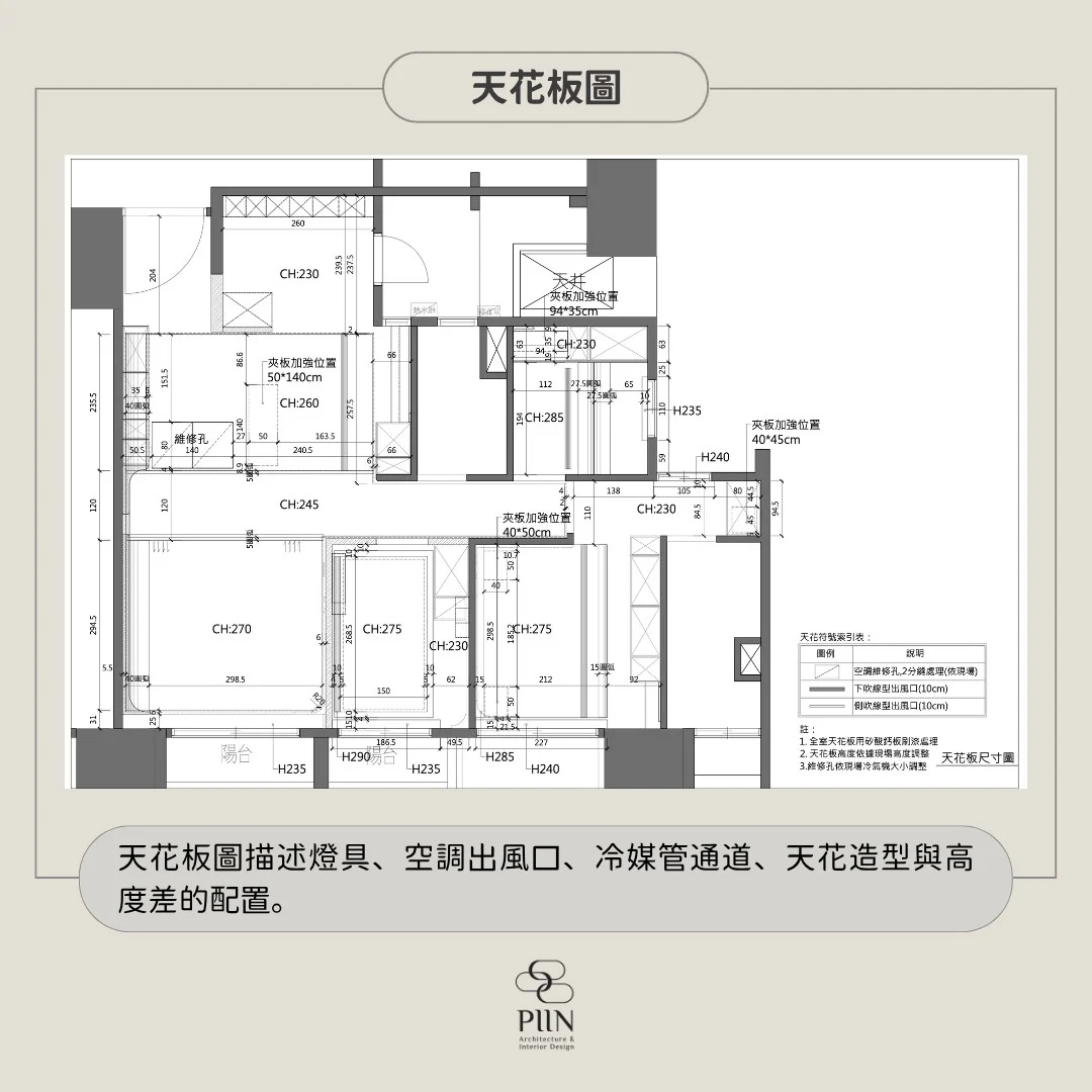 天花板圖